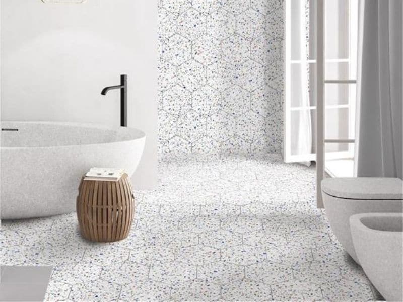 carrelage sol salle de bain